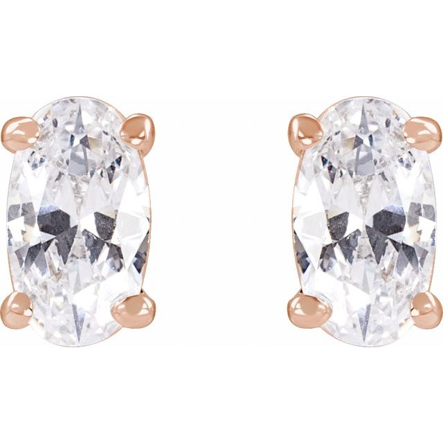 Lab-Grown Diamond | Oval | 5 x 3.5mm :: 1/2 Ctw