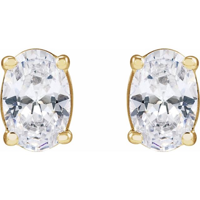 Lab-Grown Diamond | Oval | 6.2 x 4.3mm :: 1 Ctw