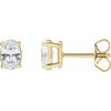 Lab-Grown Diamond | Oval | 6.2 x 4.3mm :: 1 Ctw