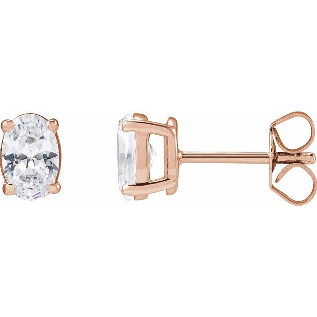 Lab-Grown Diamond | Oval | 6.2 x 4.3mm :: 1 Ctw
