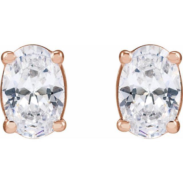 Lab-Grown Diamond | Oval | 6.2 x 4.3mm :: 1 Ctw
