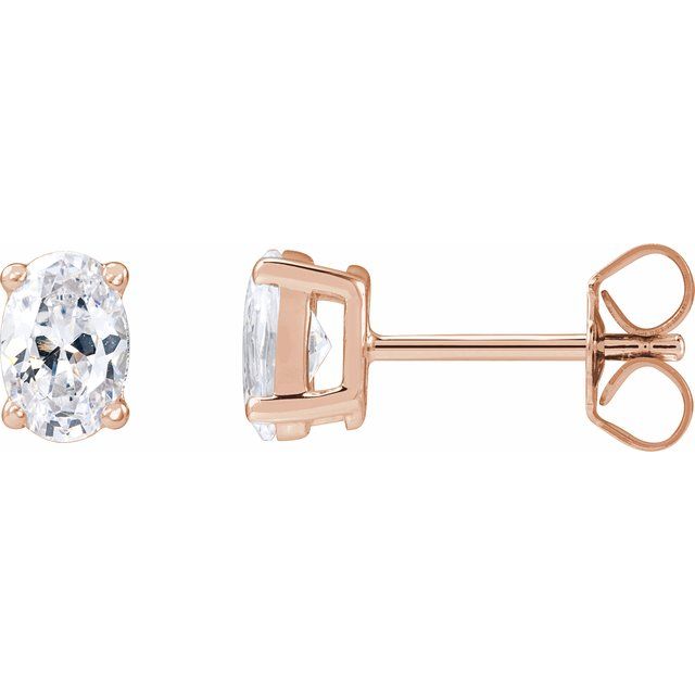 Lab-Grown Diamond | Oval | 6 x 4mm :: 3/4 Ctw