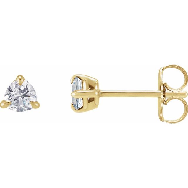 Lab-Grown Moissanite | Trillion | 3.5 x 3.5 x 3.5mm