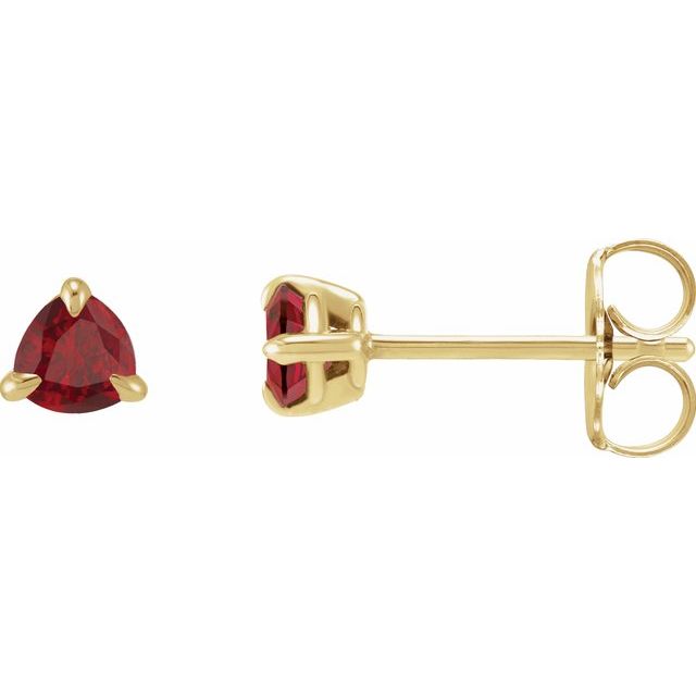Natural Ruby | Trillion | 3.5 x 3.5 x 3.5mm