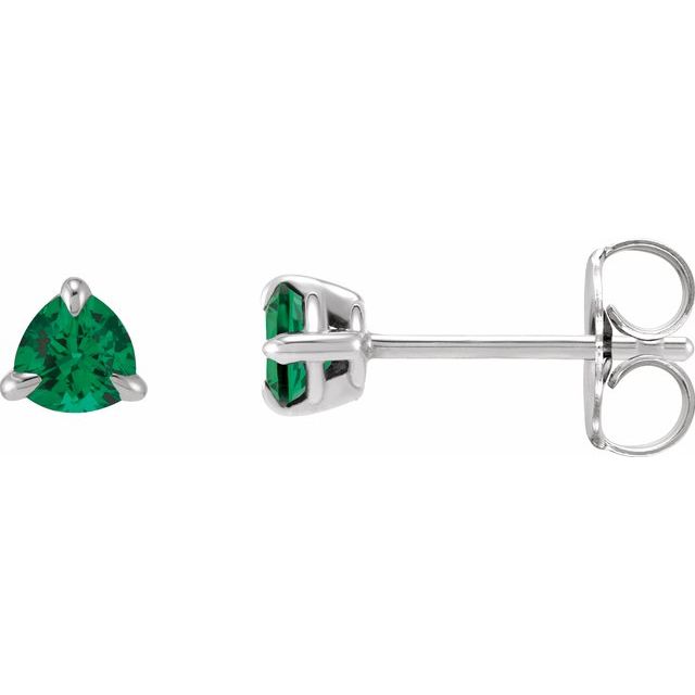 Natural Emerald | Trillion | 3.5 x 3.5 x 3.5mm
