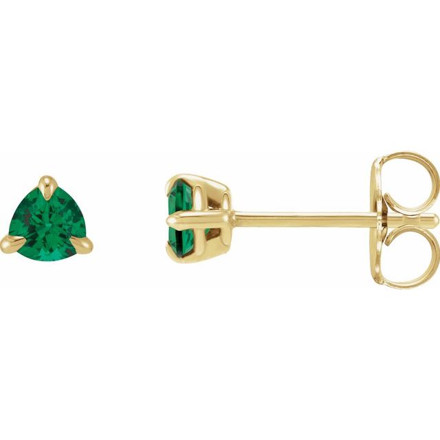 Natural Emerald | Trillion | 3.5 x 3.5 x 3.5mm