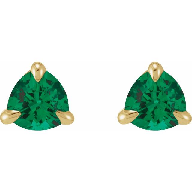 Natural Emerald | Trillion | 3.5 x 3.5 x 3.5mm