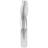 57885 / Ring / 14K White / Polished / Freeform Ring
