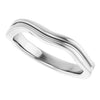 57885 / Ring / 14K White / Polished / Freeform Ring