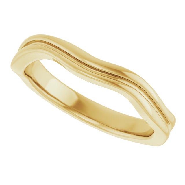 57885 / Ring / 14K Yellow / Polished / Freeform Ring