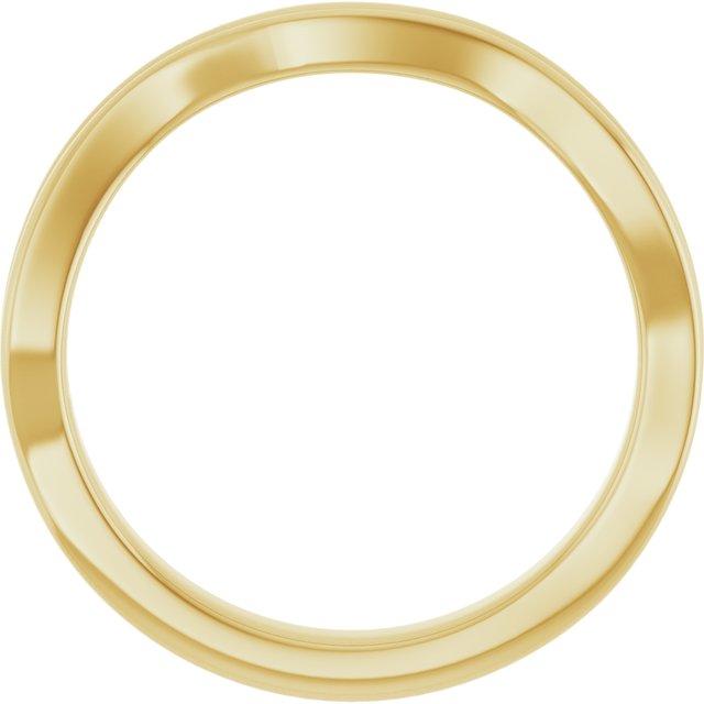 57885 / Ring / 14K Yellow / Polished / Freeform Ring