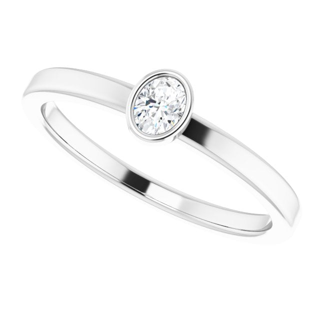 Natural Diamond | Oval | 4 x 3mm