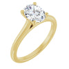 14K Yellow | Oval