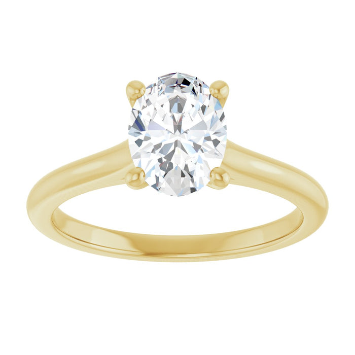14K Yellow | Oval