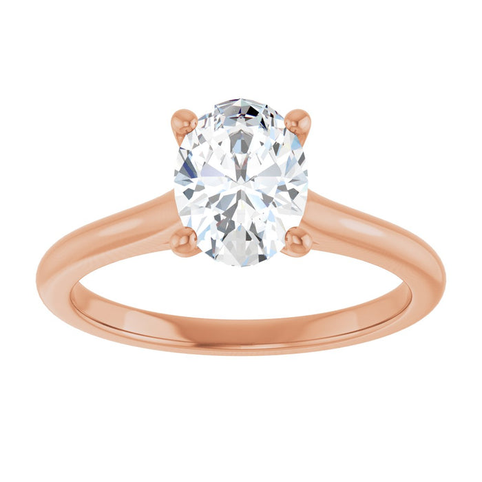 14K Rose | Oval