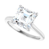 14K White | Asscher