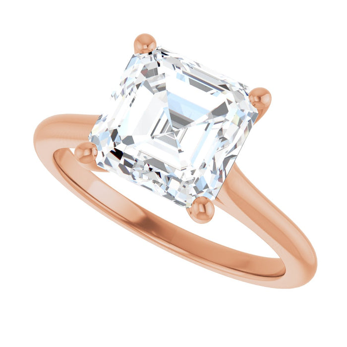 14K Rose | Asscher