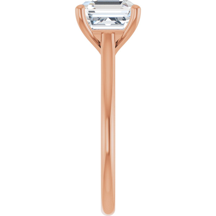 14K Rose | Asscher