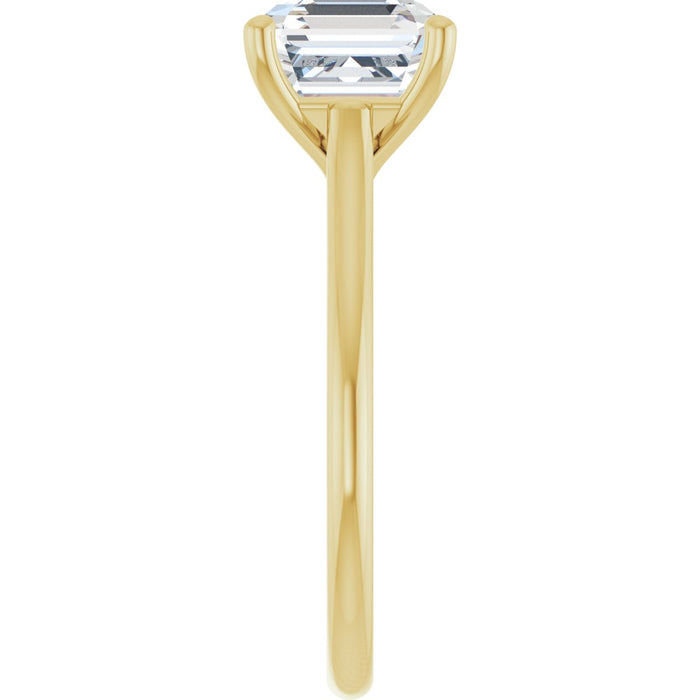 14K Yellow | Asscher