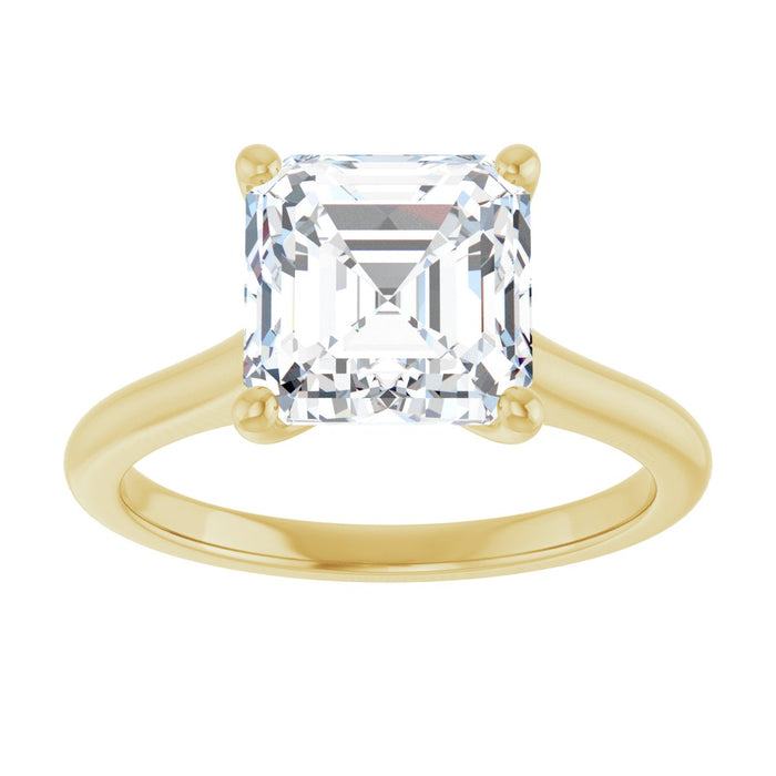 14K Yellow | Asscher