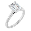 14K White | Emerald