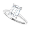 14K White | Emerald