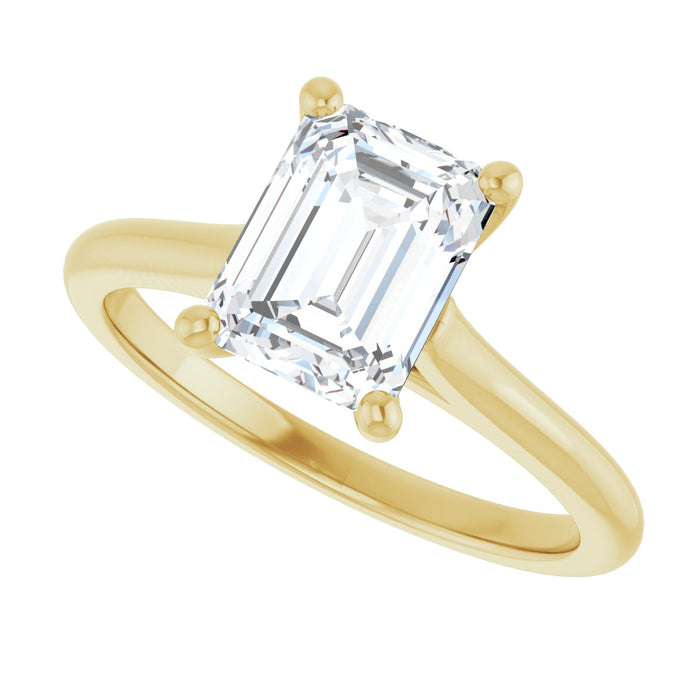 14K Yellow | Emerald