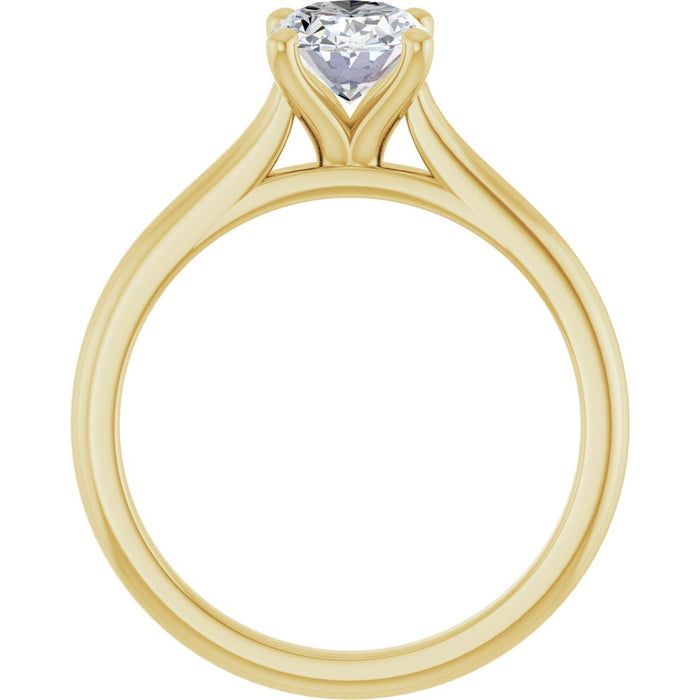 14K Yellow | Oval