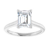 14K White | Emerald