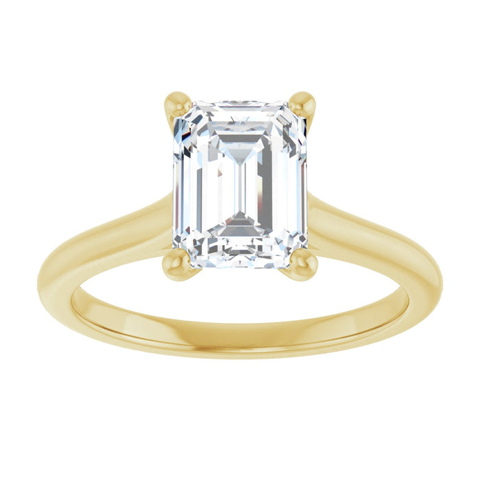 14K Yellow | Emerald