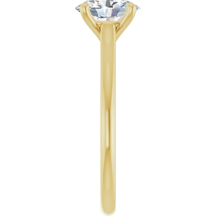 14K Yellow | Oval