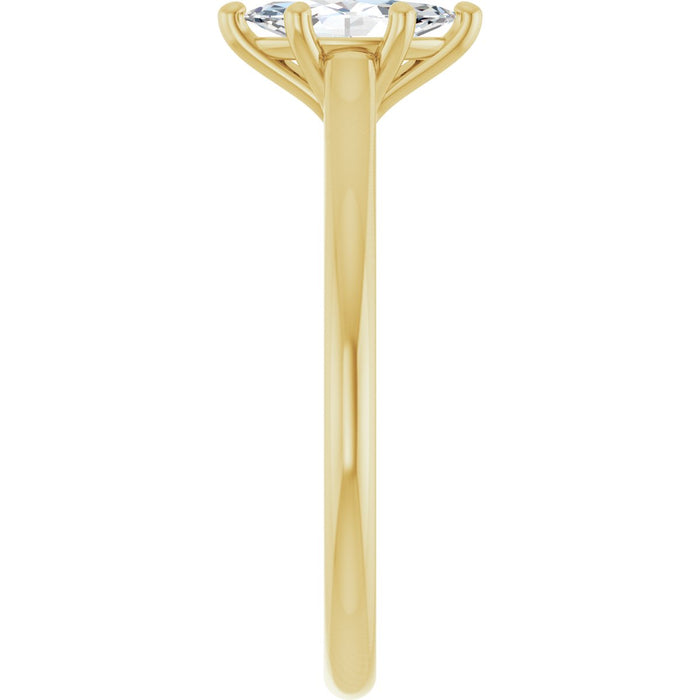 14K Yellow | Marquise