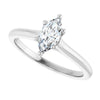 14K White | Marquise