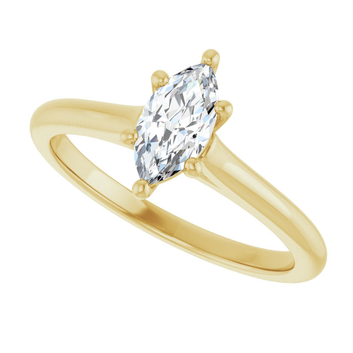 14K Yellow | Marquise