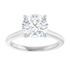14K White | Round