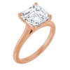 14K Rose | Asscher