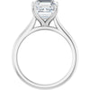 14K White | Asscher