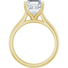 14K Yellow | Asscher
