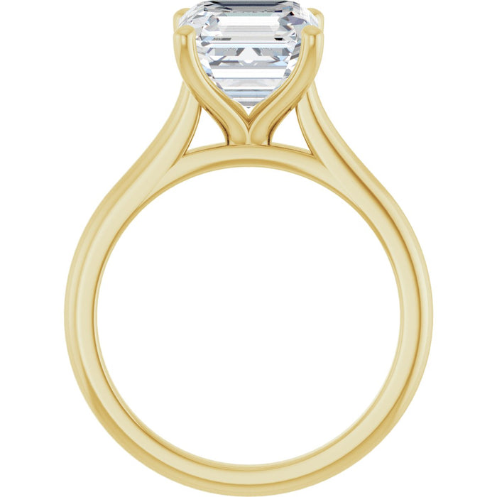 14K Yellow | Asscher