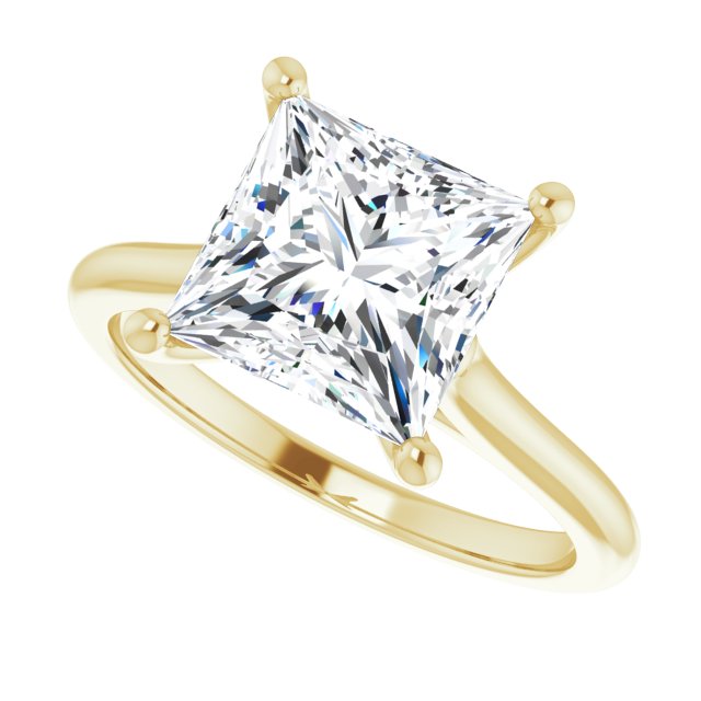 14K Yellow | Square