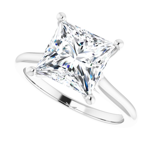 14K White | Square
