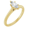 14K Yellow | Marquise