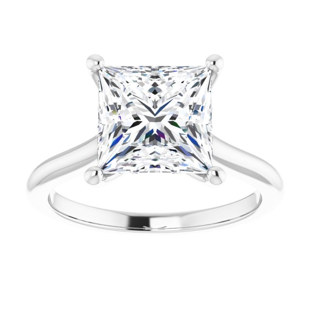 14K White | Square