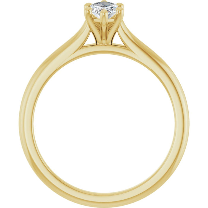 14K Yellow | Marquise