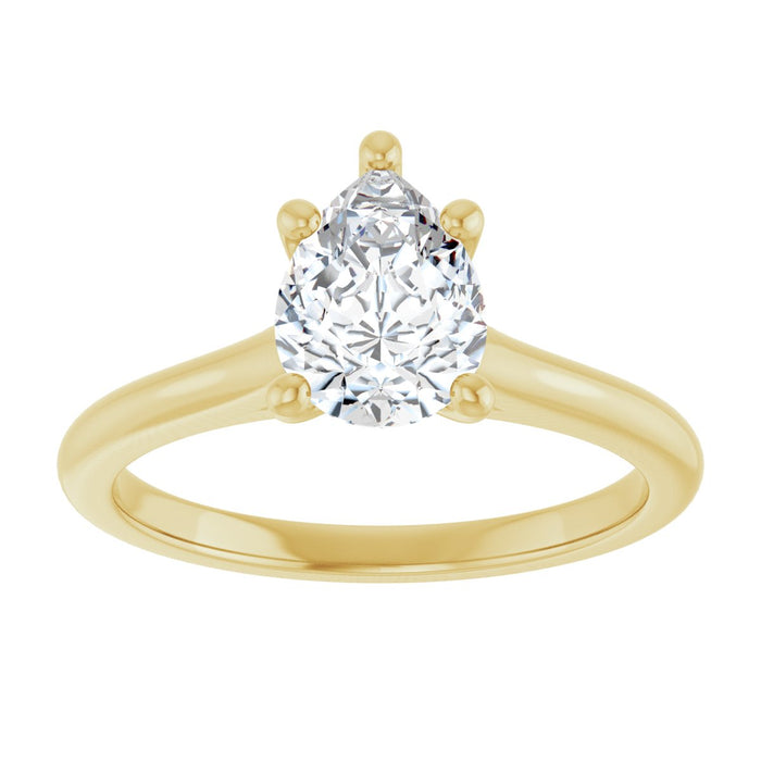 14K Yellow | Pear