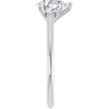 14K White | Pear
