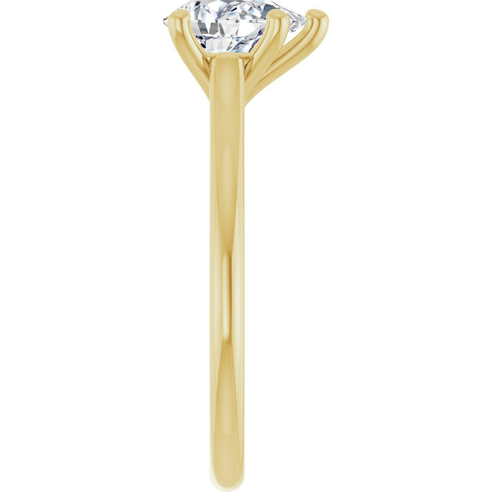 14K Yellow | Pear
