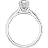 14K White | Pear
