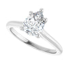 14K White | Pear