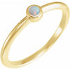 Natural White Opal | Round | 4mm | Natural White Opal | Round | 5mm